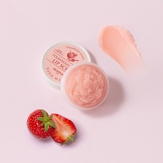 SKINFOOD Strawberry Sugar Food Mask Lip Scrub