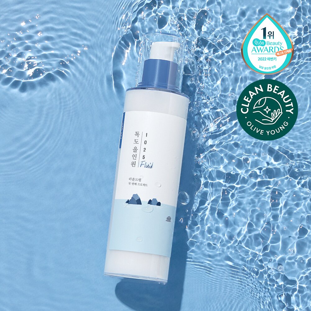 ROUND LAB 1025 Dokdo Fluid For Men 200ml Available on Seoulbazaar, your online store for trendy korean products.