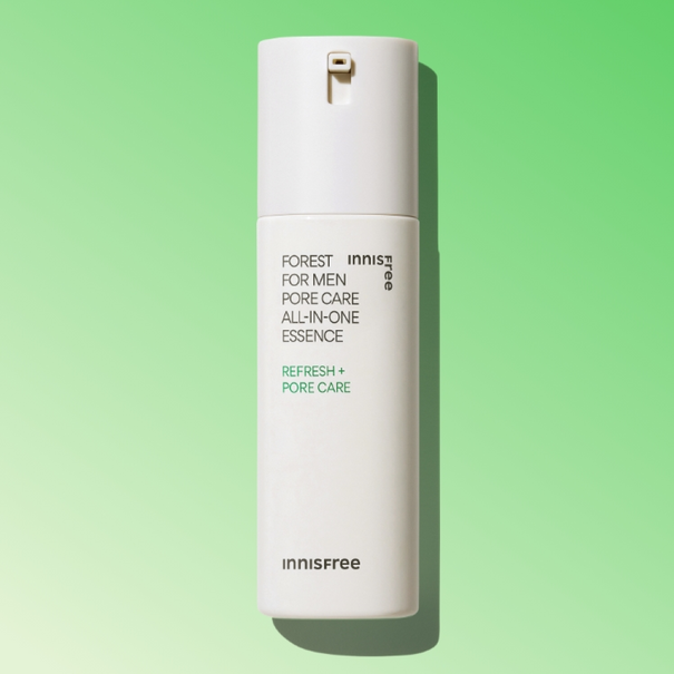 INNISFREE Forest for Men Pore Care ALL IN ONE Essence 100ml Available on Seoulbazaar, your online store for trendy korean products.