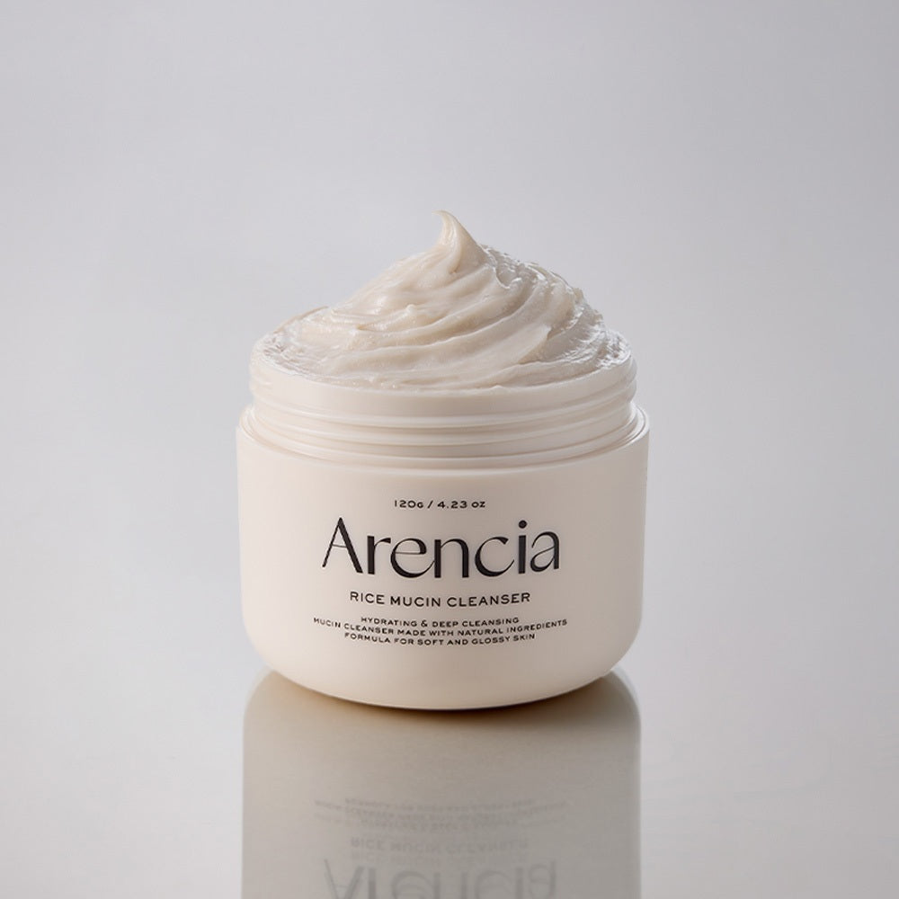 ARENCIA Rice Mucin Cleanser 120g disponible sur Ma petite Coree, ton Eshop 100% K-beauty en direct de Seoul