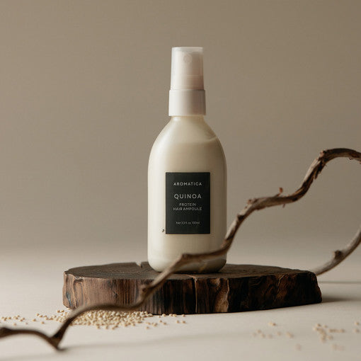 AROMATICA Quinoa Protein Hair Ampoule 100ml Available on Seoulbazaar, your online store for trendy korean products.
