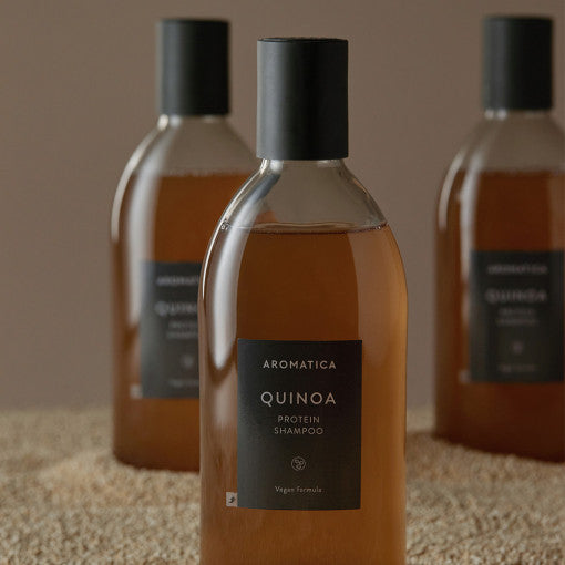 AROMATICA Quinoa Protein Shampoo Available on Seoulbazaar, your online store for trendy korean products.