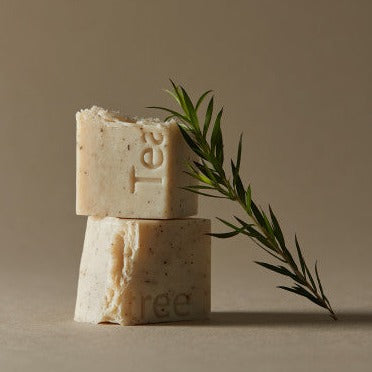 AROMATICA Tea Tree Balacing Cleansing Bar 110g Available on Seoulbazaar, your online store for trendy korean products.