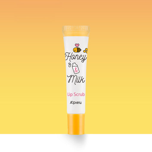 A'PIEU Honey&Milk Lip Scrub Available on Seoulbazaar, your online store for trendy korean products.