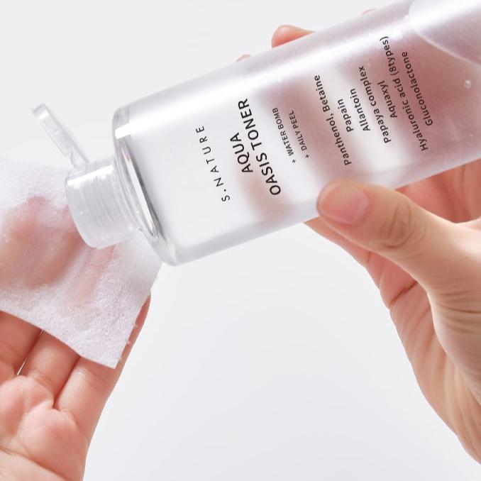 S.NATURE Aqua Oasis Toner 300ml Available on Seoulbazaar, your online store for trendy korean products.