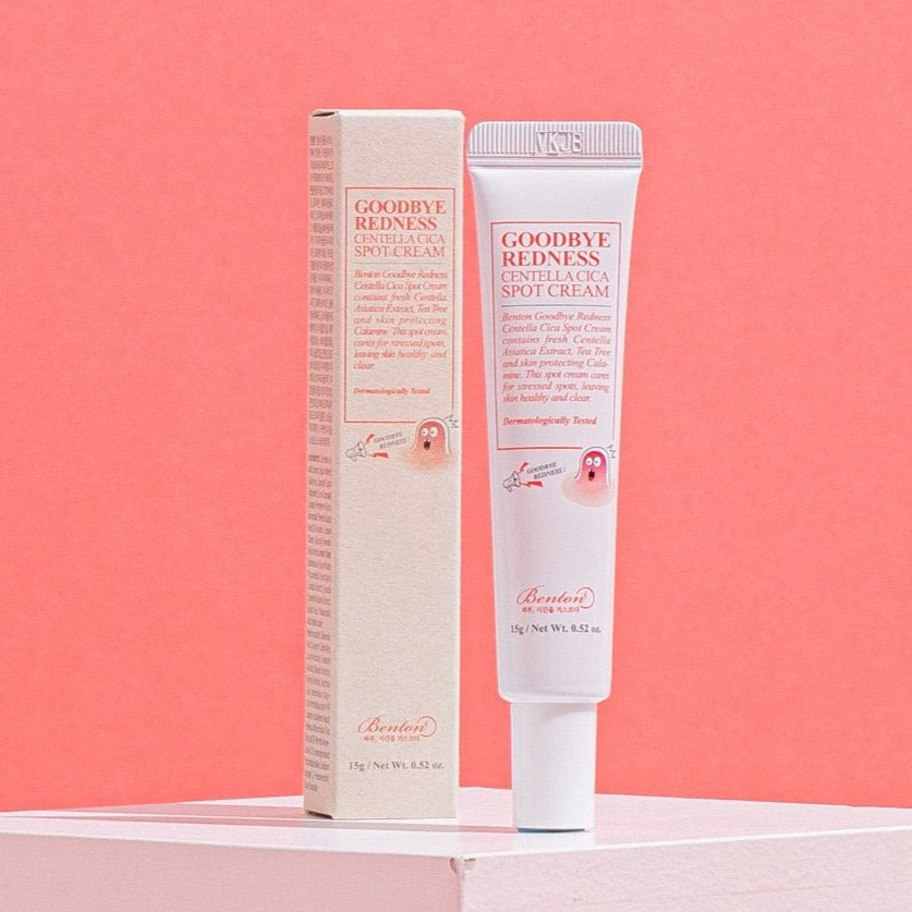 BENTON Goodbye Redness Centella Cica Spot Cream 15g Available on Seoulbazaar, your online store for trendy korean products.