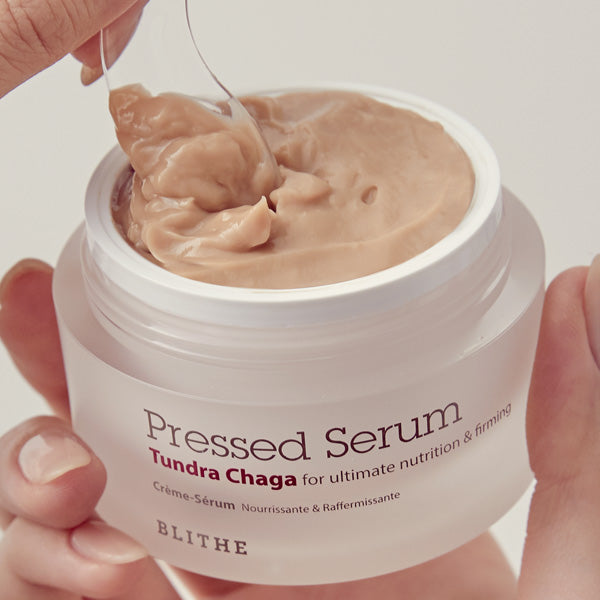 BLITHE Pressed Serum Tundra Chaga 27ml/50ml Available on Seoulbazaar, your online store for trendy korean products.