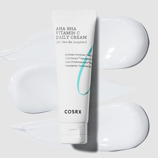 COSRX AHA BHA Vitamin C Daily Cream 50ml Available on Seoulbazaar, your online store for trendy korean products.