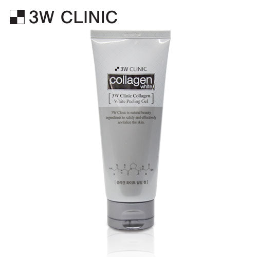 3W CLINIC Collagen White Peeling Gel 180ml Available on Seoulbazaar, your online store for trendy korean products.