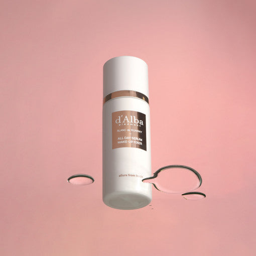 D'ALBA Blanc De Runway All Day Serum Makeup Fixer 80ml Available on Seoulbazaar, your online store for trendy korean products.