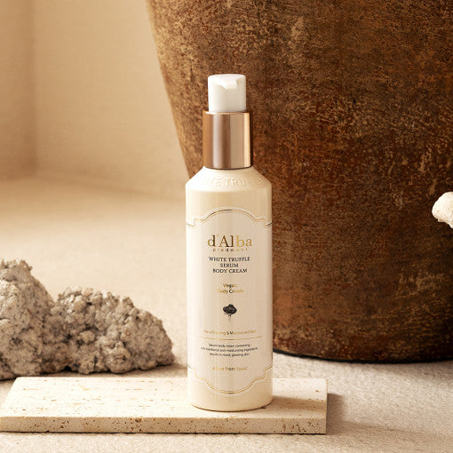 D'ALBA Serum Body Cream 270ml Available on Seoulbazaar, your online store for trendy korean products.