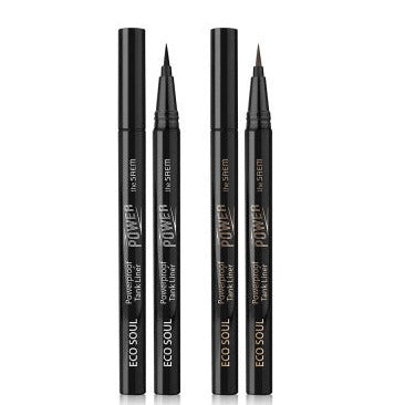 THE SAEM Eco Soul Powerproof Tank Liner Available on Seoulbazaar, your online store for trendy korean products.