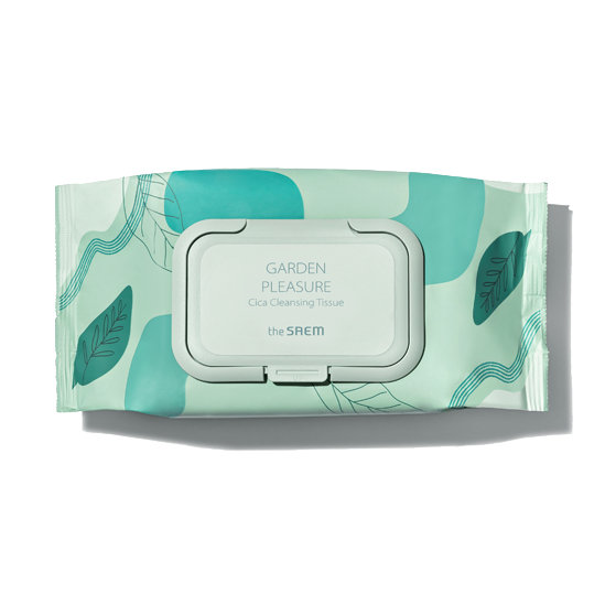 THE SAEM Garden Pleasure Cleansing Tissue x100 Available on Seoulbazaar, your online store for trendy korean products.