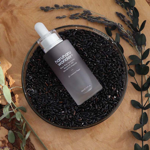 HARUHARU Black Rice Hyaluronic Botanical 2GF Wonderful Ampoule 30ml Available on Seoulbazaar, your online store for trendy korean products.