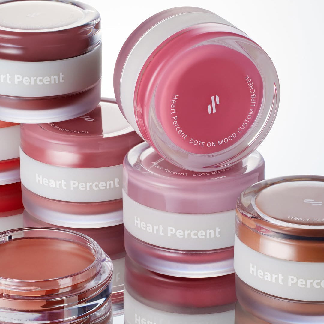 HEART PERCENT Dot On Mood Custom Lip & Cheek disponible sur Ma petite Coree, ton Eshop 100% K-beauty en direct de Seoul