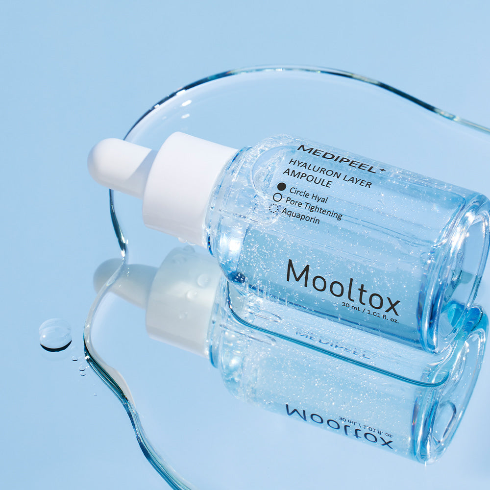 MEDIPEEL Hyaluronic Acid Layer Mooltox Ampoule Available on Seoulbazaar, your online store for trendy korean products.