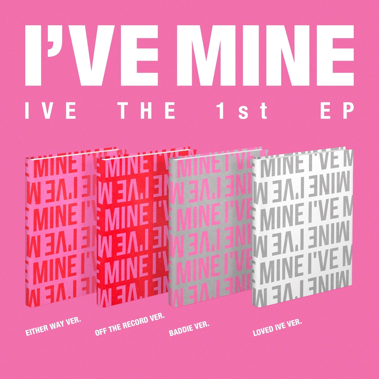 IVE The 1st Ep Album I've Mine (Random Ver.) Available on Seoulbazaar, your online store for trendy korean products.