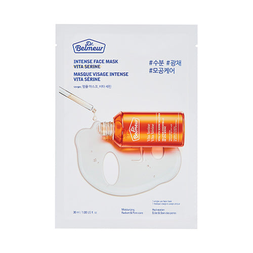 DR.BELMEUR Intense Face Mask Vita Serin Available on Seoulbazaar, your online store for trendy korean products.
