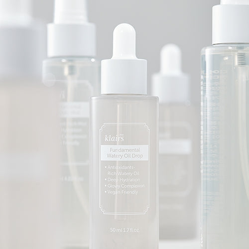 KLAIRS Fundamental Watery Oil Drop 50ml Available on Seoulbazaar, your online store for trendy korean products.