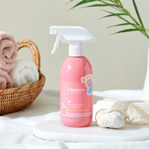 FRUDIA My Orchard Peach Foot Shampoo 390ml Available on Seoulbazaar, your online store for trendy korean products.