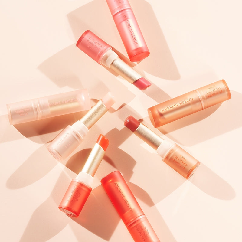 NATURE REPUBLIC By Flower Shine Tint Balm disponible sur Ma petite Coree, ton Eshop 100% K-beauty en direct de Seoul