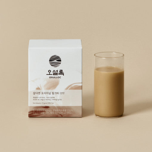 OSULLOC Samdayeon Original Milk Tea 10p Available on Seoulbazaar, your online store for trendy korean products.