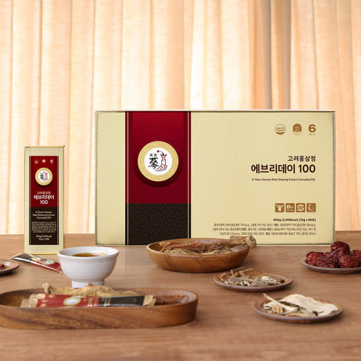 PUNGNYEON BOGAM 6 Years Korean Red Ginseng Extract Everyday 100 60p Available on Seoulbazaar, your online store for trendy korean products.