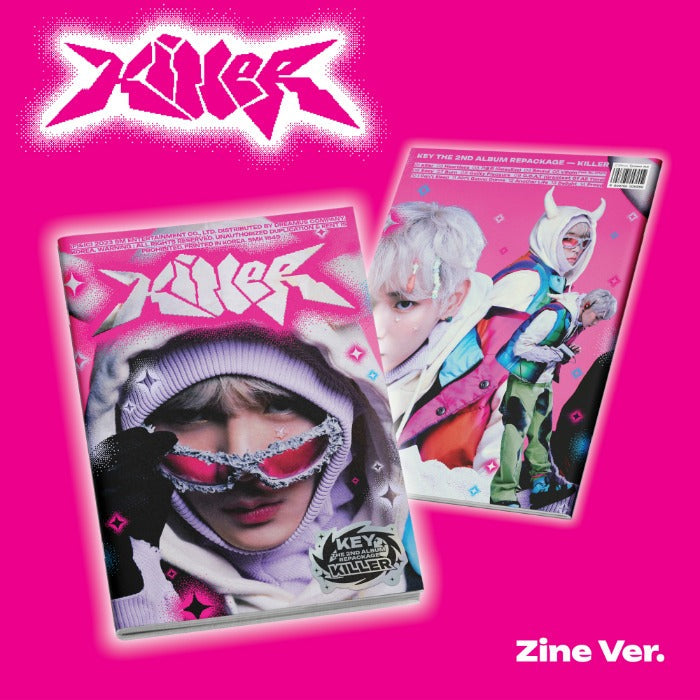 KEY The 2nd Album Repackage - 'Killer' (Zine Ver.) Available on Seoulbazaar, your online store for trendy korean products.