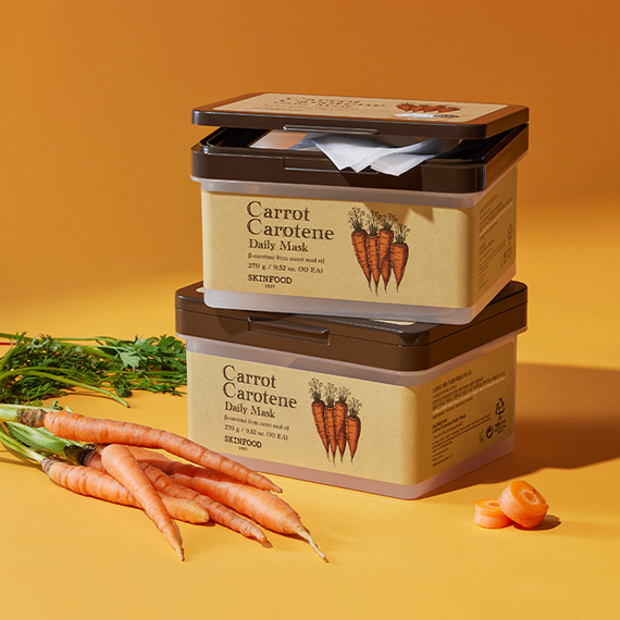 SKINFOOD Carrot Carotene Daily Mask 30p 270g