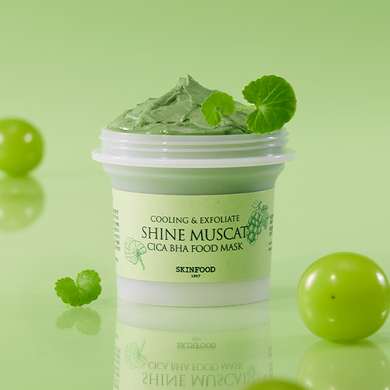 SKINFOOD Shine Muscat Cica BHA Food Mask 120g