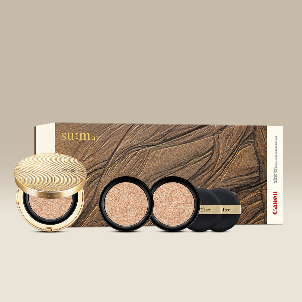 SU:M37 Summa Elixir Golden Cushion Project (with Canon Collaboration) disponible sur Ma petite Coree, ton Eshop 100% K-beauty en direct de Seoul