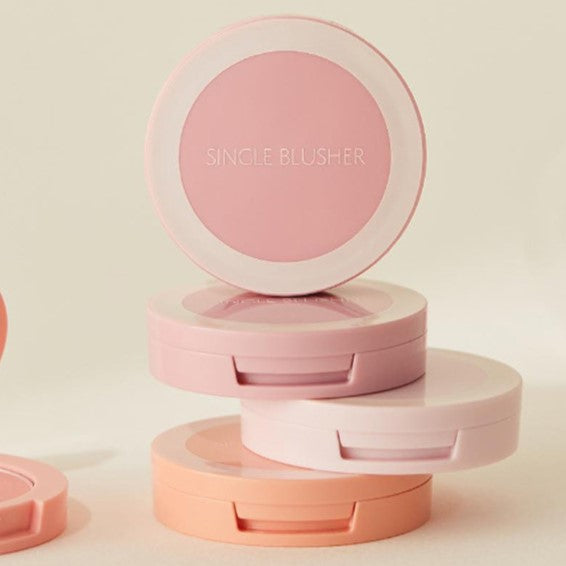 THE SAEM Saemmul Single Blusher (Beige & Coral) 5g Available on Seoulbazaar, your online store for trendy korean products.