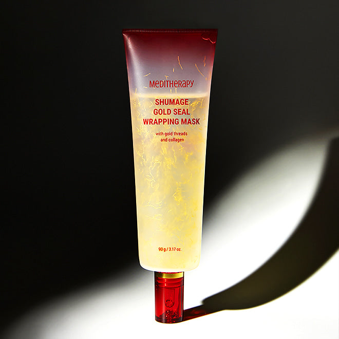 MEDITHERAPY Shumage Gold Seal Wrapping Mask 90g Available on Seoulbazaar, your online store for trendy korean products.