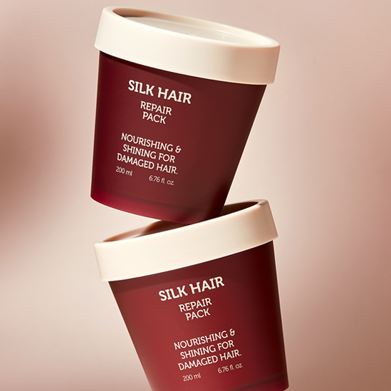 THE SAEM Silk Hair Repair Pack 200ml Available on Seoulbazaar, your online store for trendy korean products.