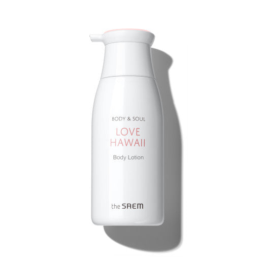 THE SAEM Body & Soul Love Hawaii Body Lotion 300ml Available on Seoulbazaar, your online store for trendy korean products.