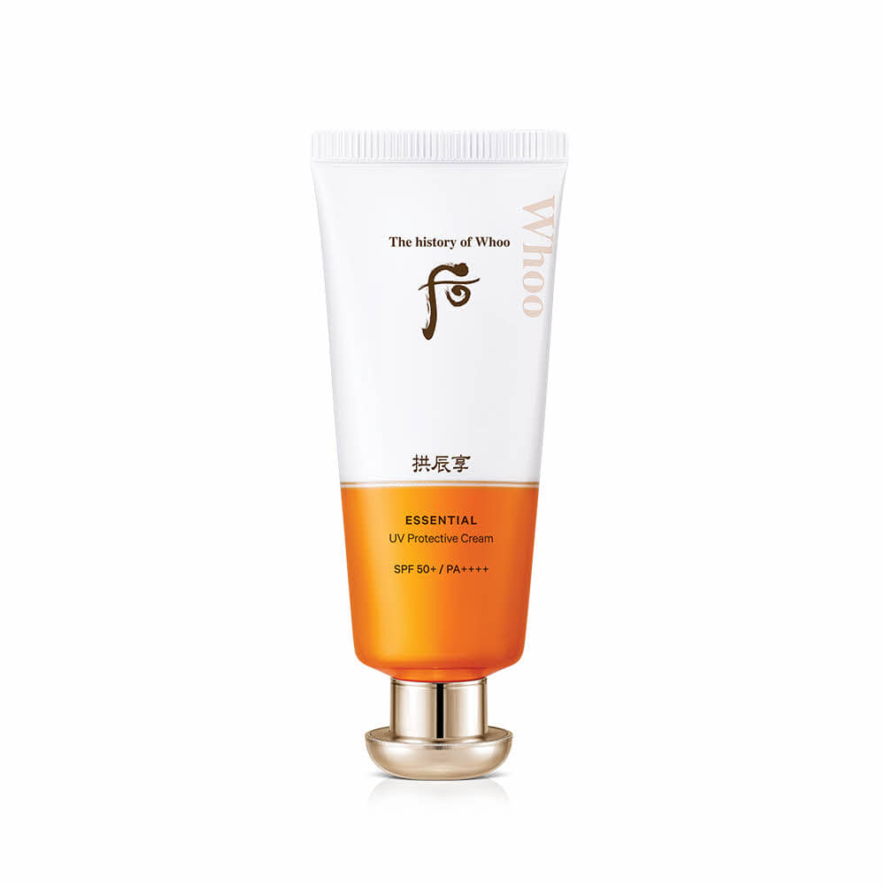 THE WHOO Gonginhyang Essentaill UV Protein Cream SPF50+PA++++ 60ml disponible sur Ma petite Coree, ton Eshop 100% K-beauty en direct de Seoul