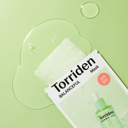TORRIDEN Balanceful Centella Asiatica Extract Mask Available on Seoulbazaar, your online store for trendy korean products.