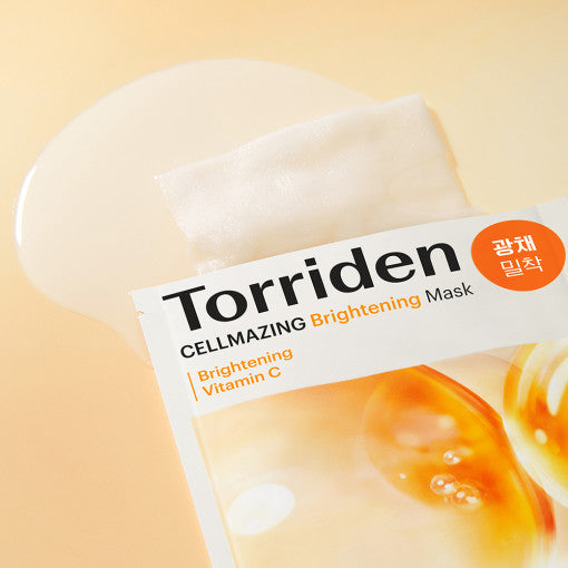 TORRIDEN Cellmazing Vitamin C Brightening Mask Available on Seoulbazaar, your online store for trendy korean products.
