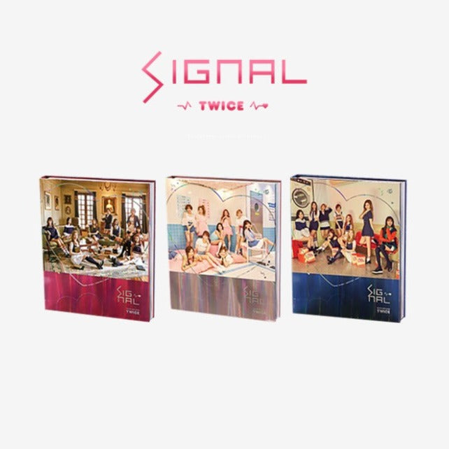 TWICE SIGNAL 4th Mini Album (Random Ver.) Available on Seoulbazaar, your online store for trendy korean products.
