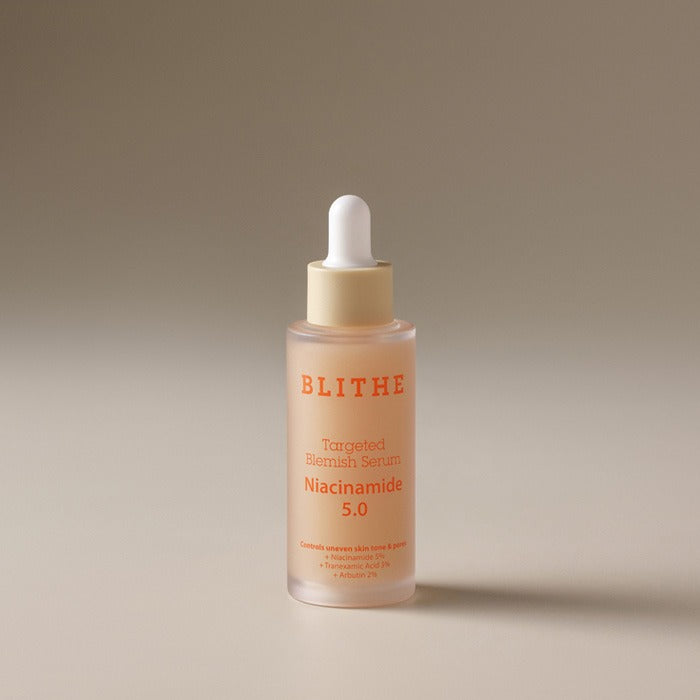 BLITHE Targeted Blemish Serum Niacinamide 5.0 30ml Available on Seoulbazaar, your online store for trendy korean products.