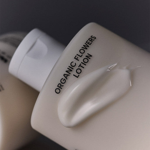 WHAMISA Organic Flowers Lotion Double Rich 200ml Available on Seoulbazaar, your online store for trendy korean products.