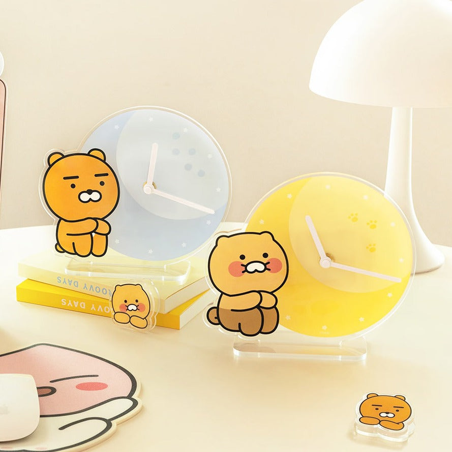 KAKAO FRIENDS Acrylic Table Clock Available on Seoulbazaar, your online store for trendy korean products.