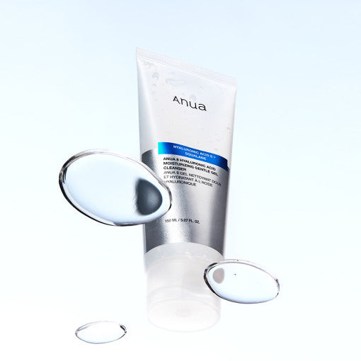 ANUA Hyaluronic 8 Acid Hydrating Gentle Gel Cleanser 150ml Available on Seoulbazaar, your online store for trendy korean products.