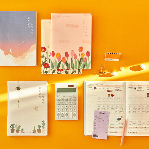 ARDIUM 12 Months Cash Book L Available on Seoulbazaar, your online store for trendy korean products.