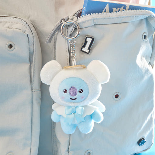 BT21 Angel & Villain Angel Plushy Key Ring