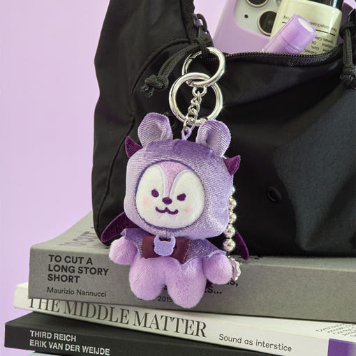 BT21 Angel & Villain Villain Plushy Key Ring