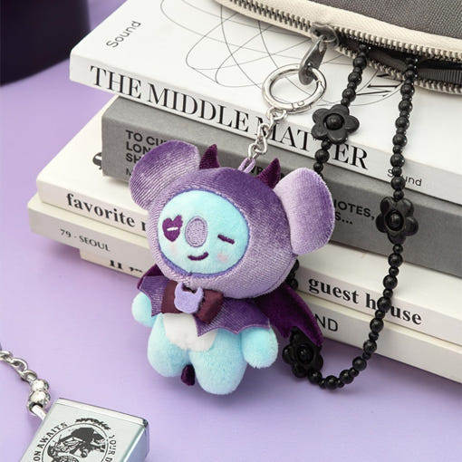 BT21 Angel & Villain Villain Plushy Key Ring