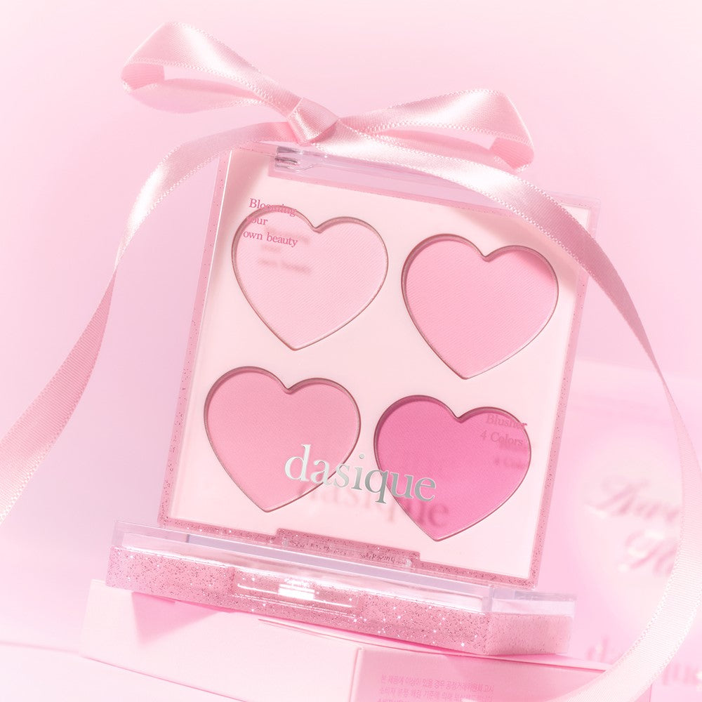 DASIQUE Blending Mood Cheek #13 #14 Heart Collection Available on Seoulbazaar, your online store for trendy korean products.