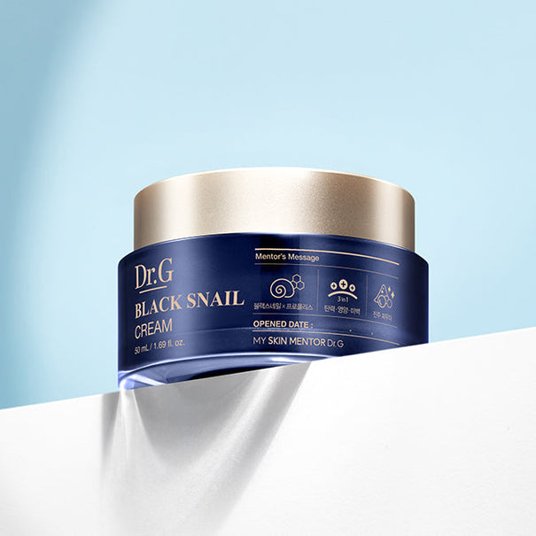 Dr.G Black Snail Cream 50ml Available on Seoulbazaar, your online store for trendy korean products.