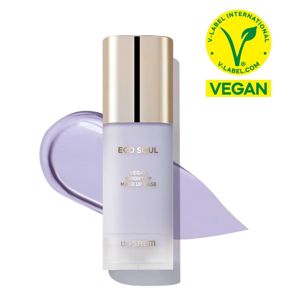 THE SAEM Eco Soul Vegan Bright Up Makeup Base 50ml Available on Seoulbazaar, your online store for trendy korean products.